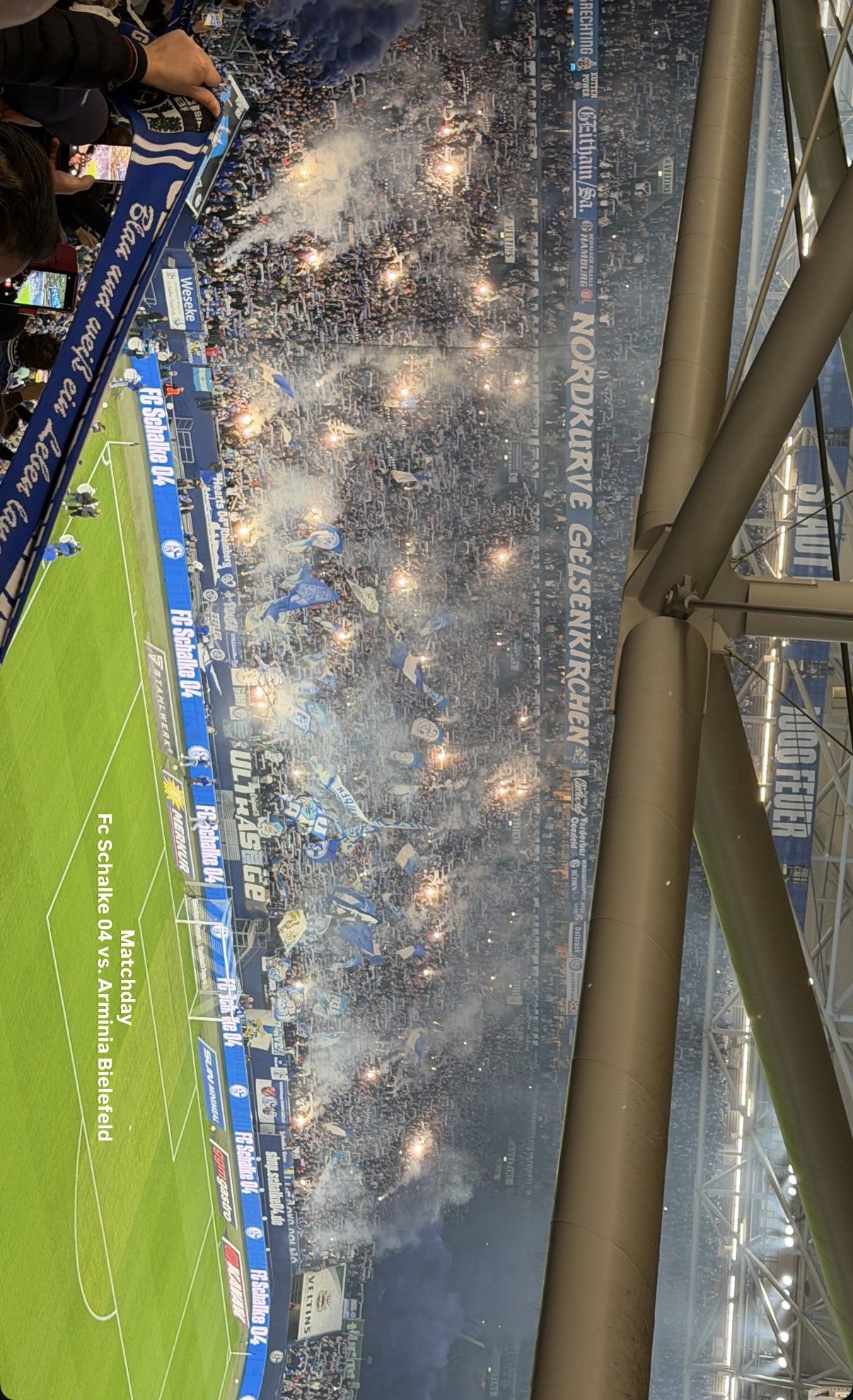 Fans im Stadion